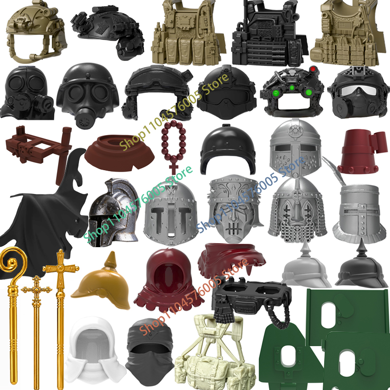 Lego Minifigure Holder - MOC Figures Body Parts Building Blocks