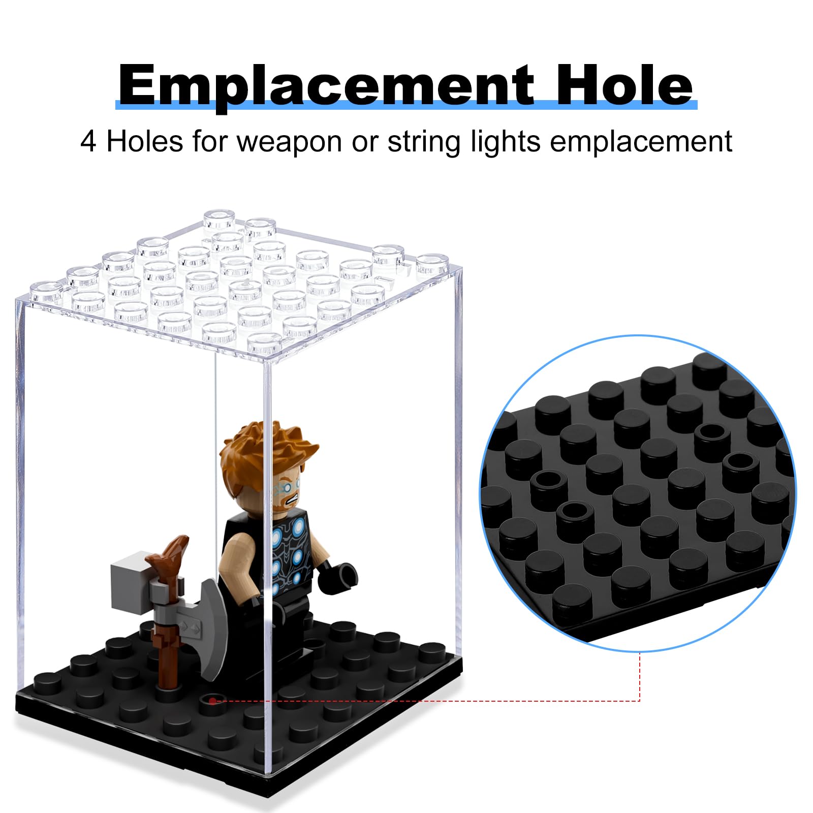 Acrylic Building Block Display - Lego Minifigure Holder review and price