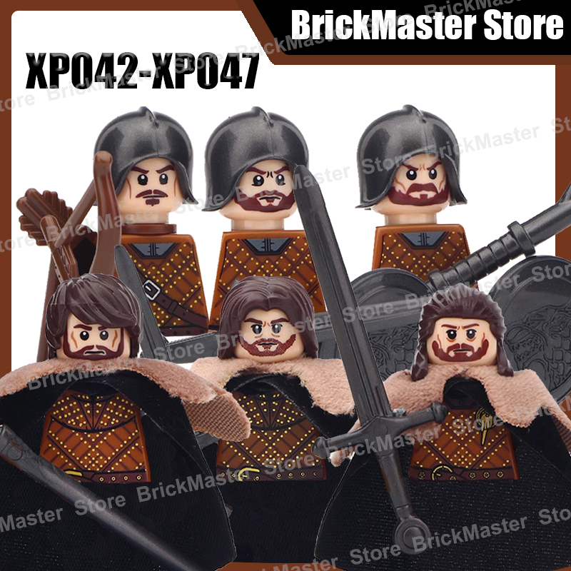 MOC Medieval Military Knight W - Lego Minifigure Holder review and price
